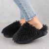 Women's Winter Plush Slip-On Slippers Warm Non-Slip Indoor House Shoes for Cold Weather Warm Slippers(Order A Size Up)