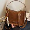 Leopard Print Fashion Bag Women's New Portable Pillow Bag Fashionable Casual Large Capacity Commuter Messenger Bag