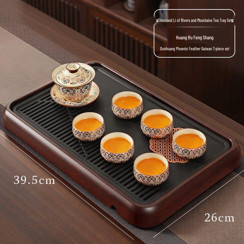 Chaxun Ceramic Ru Kiln Kungfu Tea Set