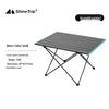 Compact Aluminum Folding Camping Table - Lightweight & Easy to Store for Outdoor Barbecue, Picnic, or Fishing.