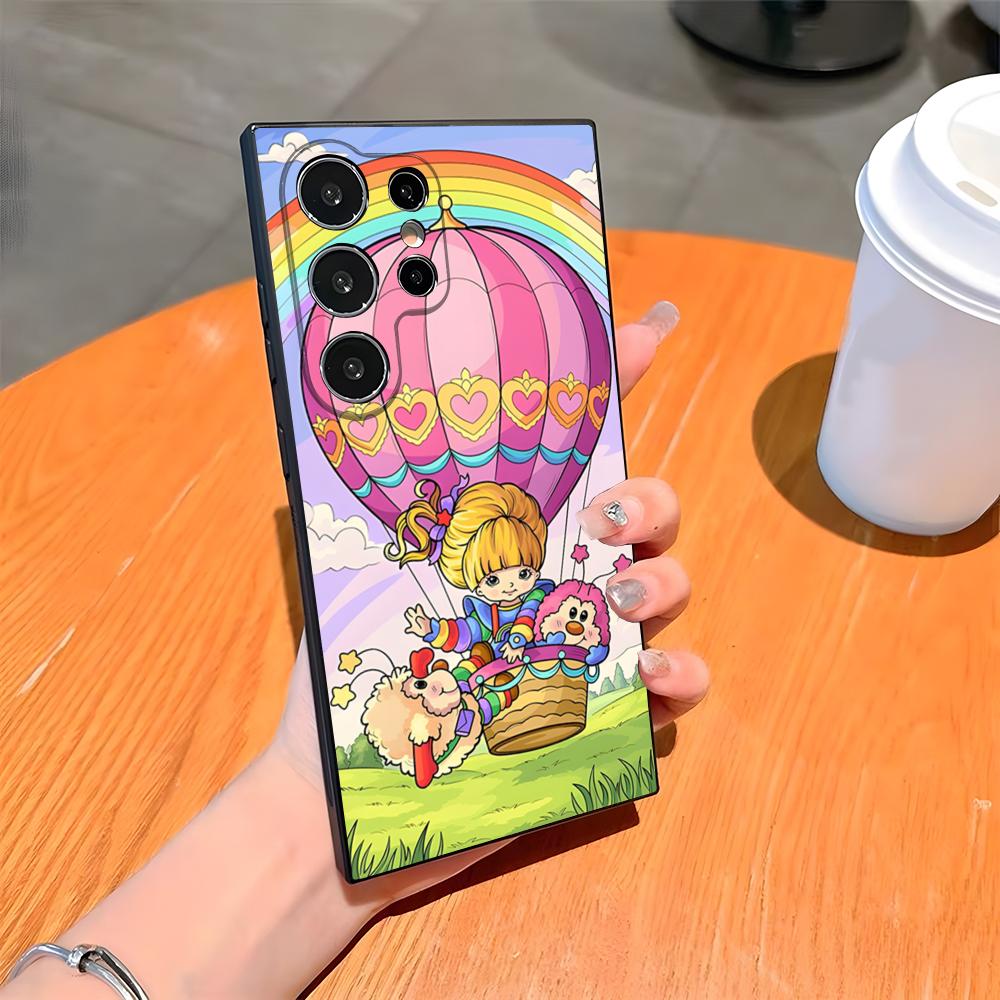 Cute Rainbow B-BriteS Phone Case For Samsung S25 Ultra S24 S23 Fe S22 S20 S21 Plus A54 A34 A53 A16 Back Cover