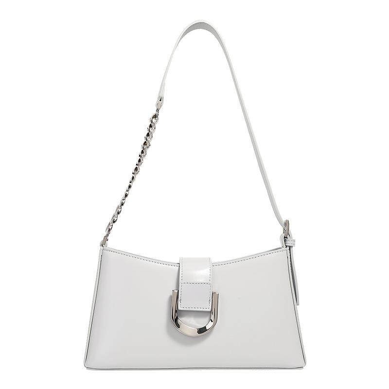 Spring Fashion Cowhide Bag for Women with High End Underarm Commuting Bag  New Daily One Shoulder Crossbody Bag for Women