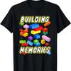 Building Memories Building Bricks Blocks Family Matching T-Shirt