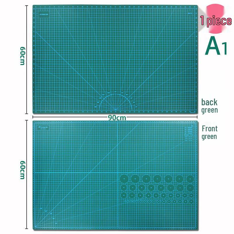 A3 PVC Cutting Mat Board A12456: Craft Knife & Model Pattern Cutting Board