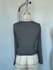 2025 Women's V-Neck Slim Fit Long-Sleeve Milk Silk Base Layer Shirt