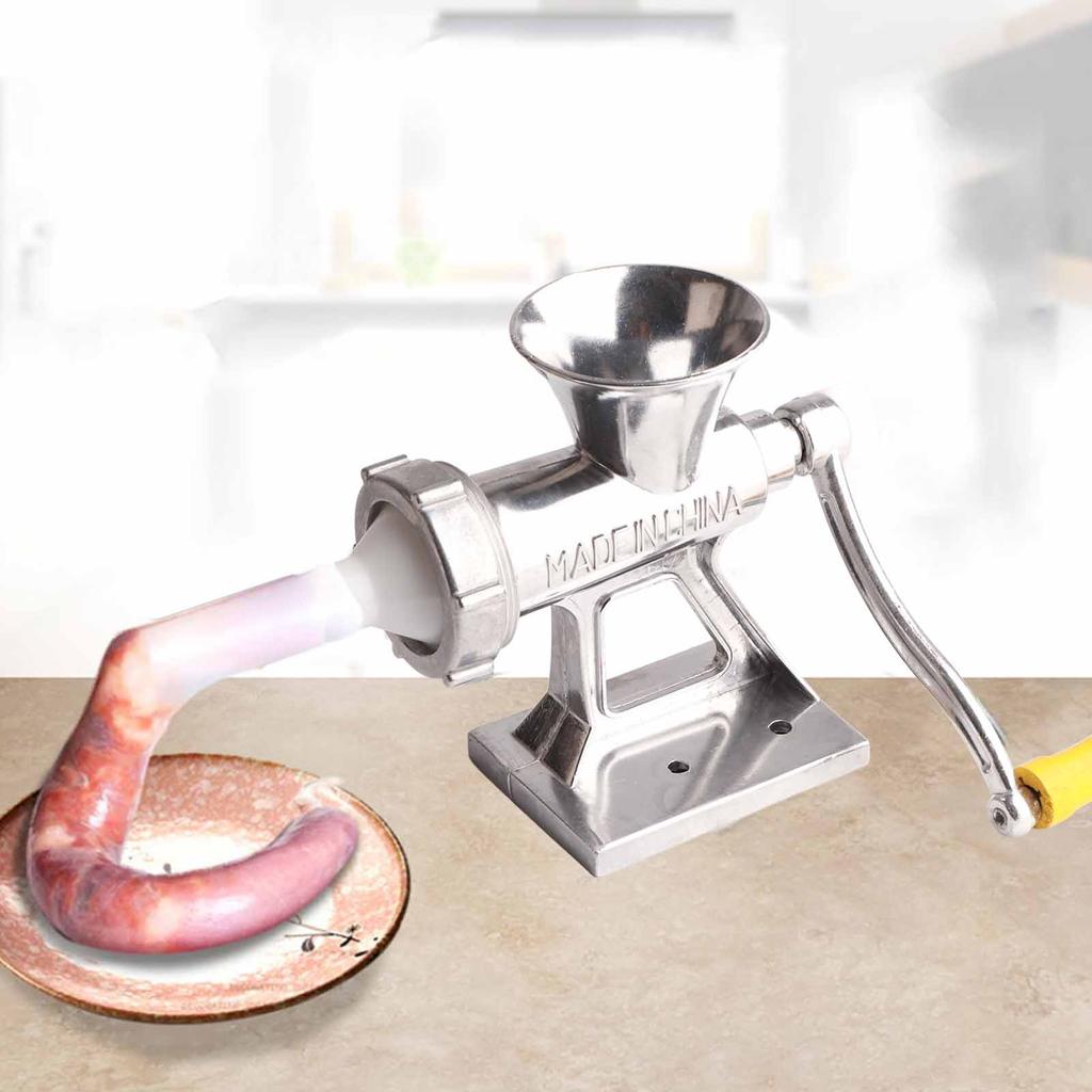 Household Kitchen Manual Meat Grinder Hand Crank Meat Vegetable Mincer Grinding Machine