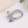 Stainless Steel 2 Inches Nautical Pull Lock Carabiner Quick Release Buckle Shackle Connector Diy Marine Boat Ship Lanyard Links