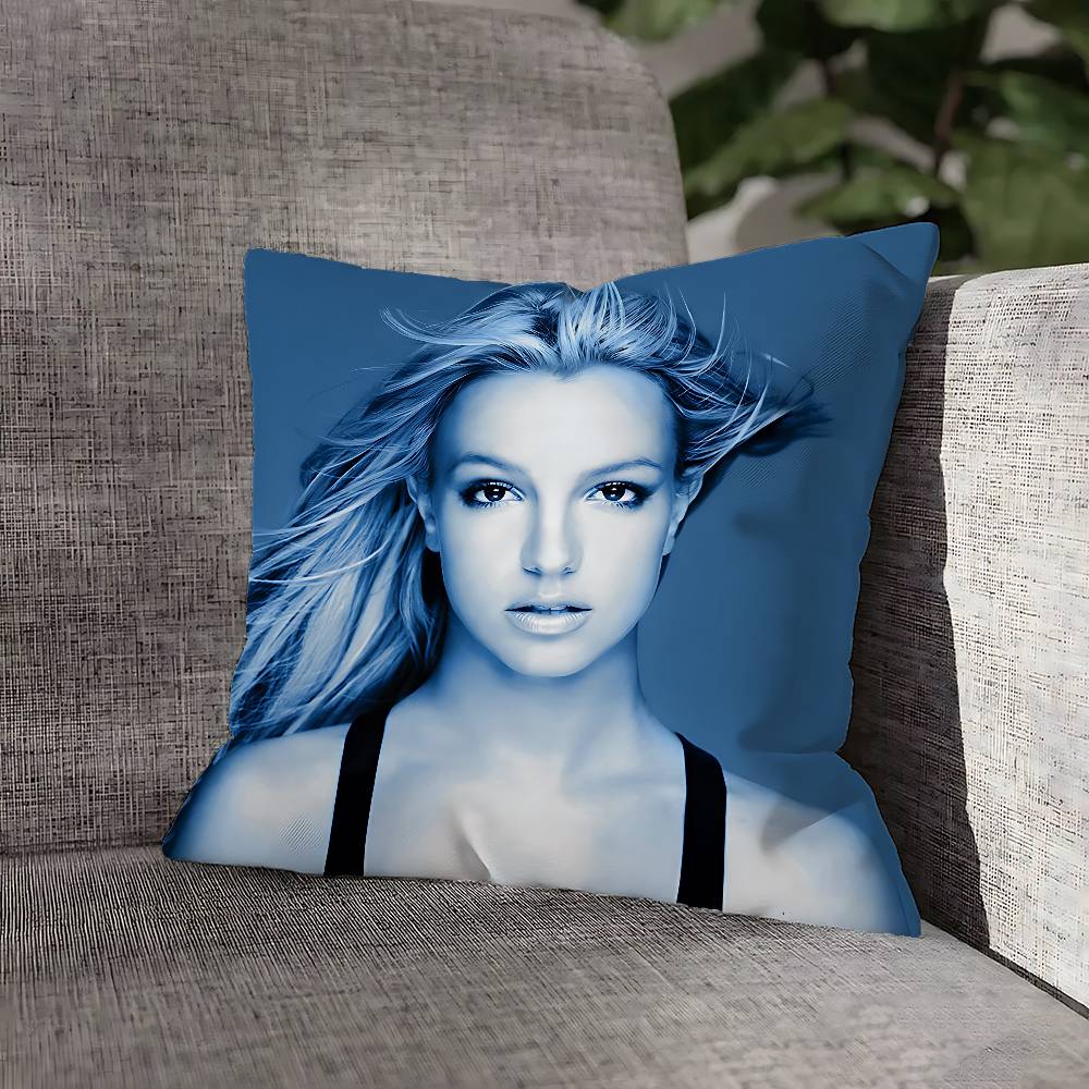 B-Britney S-Spears Pillow Case For Sofa Decor Car Office Room Printing Cushion Cover Decorations and Protector