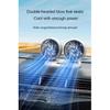LEIBOO Car USB Fan Dual Head Cooling Air Fan Independent Switch 3-Speed 360 Degree Adjustable Auto Fan Car Electrical Appliances