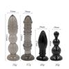 4 Sizes Unisex Silicone Rear Anal Plugs, Anal Trainers, SM Adult Sex Toys, Ladies Sex Toys, Sex Toys