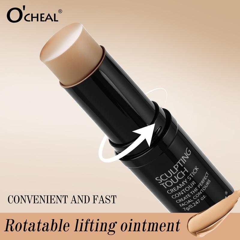 O'CHEAL Multi-use Contour, Blush, Highlight, Concealer & Shadow Makeup Stick