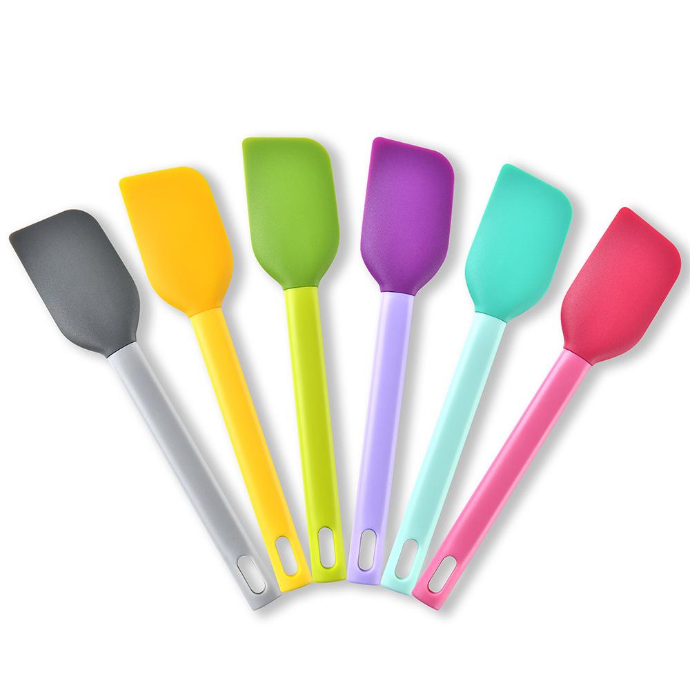 Large Silicone Kitchen Scraper, All-in-One Baking Tool, Cream Cake Spatula, Soft Spatula, Small Jam Knife