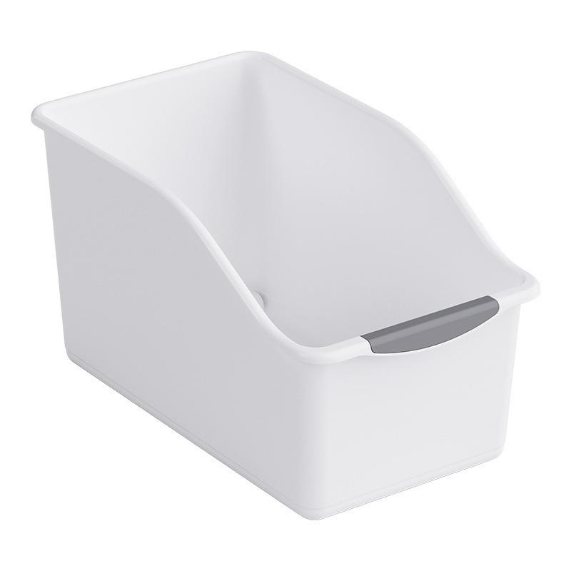 Kitchen Organizer Box Household Large Capacity Multifunctional Cabinet Plastic Storage Box Pulley