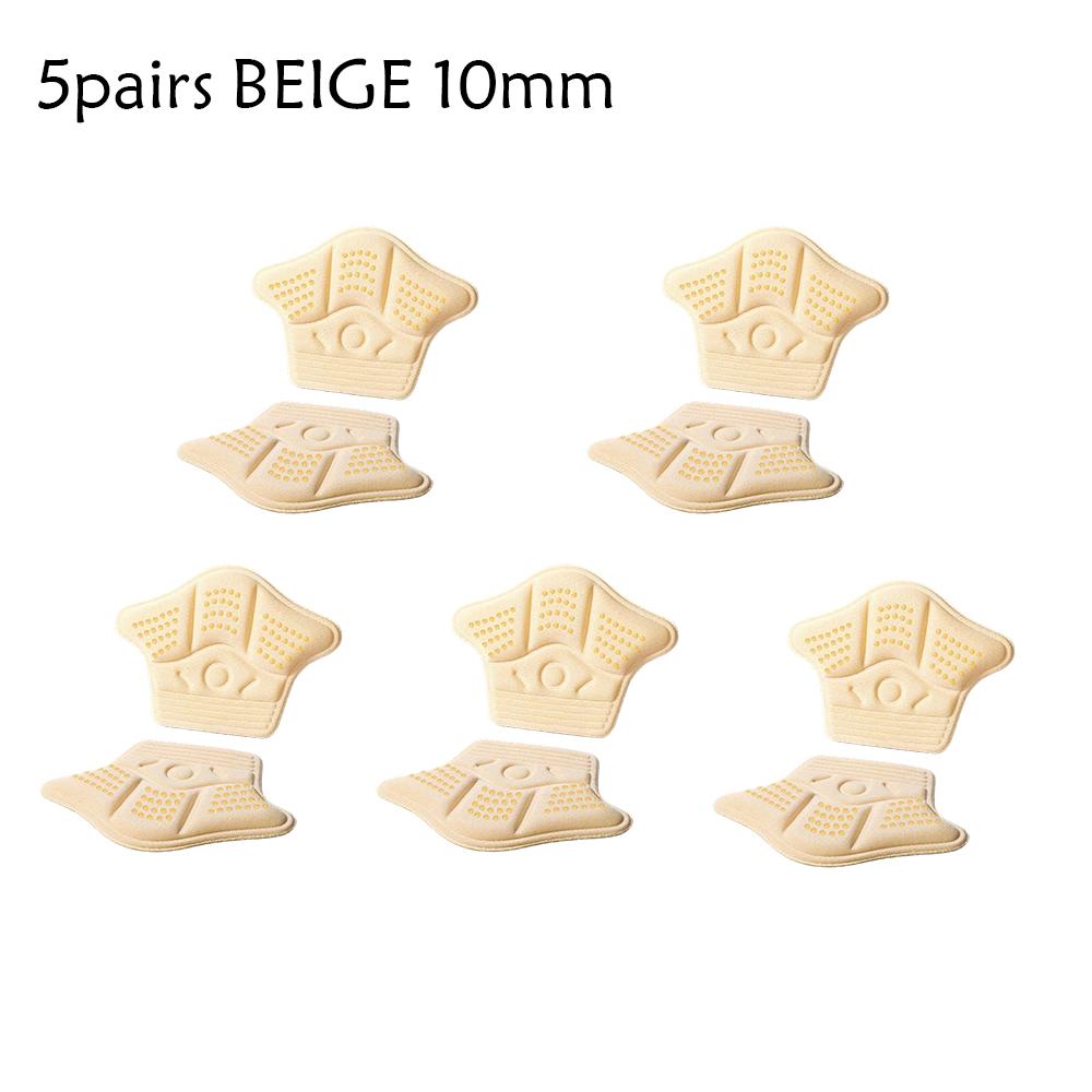 

10Pack Heel Pads for Too Big Shoes Self-Adhesive Heel Protectors Heel Inserts Improve Shoe Fit and Comfort Prevent Heel Slippage