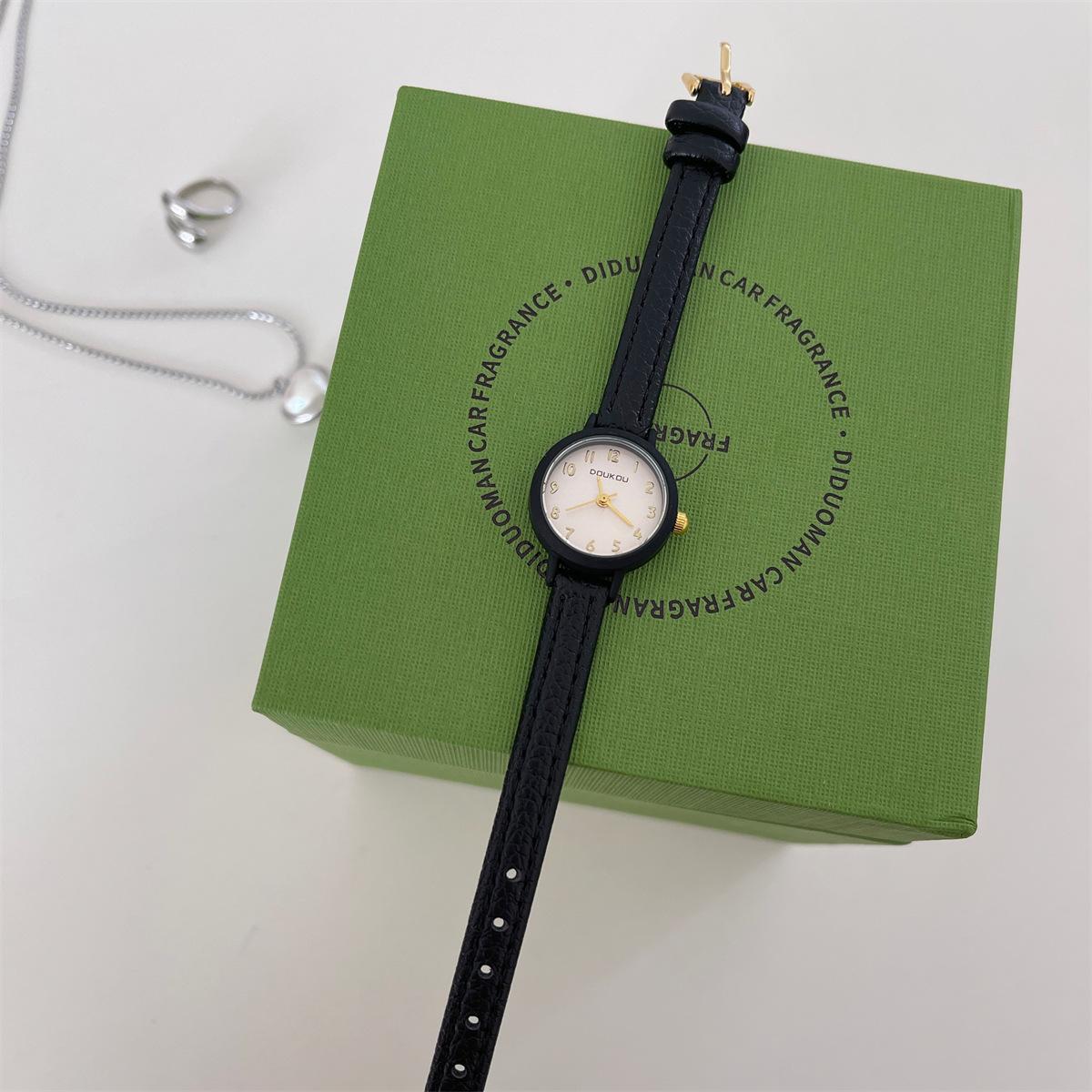 Watch Women S Niche High-End Quartz Exquisite And Small Watch Women S High-Value Quartz Watch