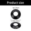 10 Piece Upgrades Bathtubs Stoppers Gaskets Strong Rubber Seal Bathtubs Drain Seal Washers set for Leak Proof Bathing