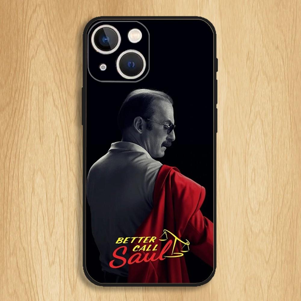 S-Series Better Call Saul Phone Case For iPhone15,14,13,12,11,Pro,Max,Plus,Mini,X,XS,XR,8,7,6,S,Plus,SE Soft Black Case