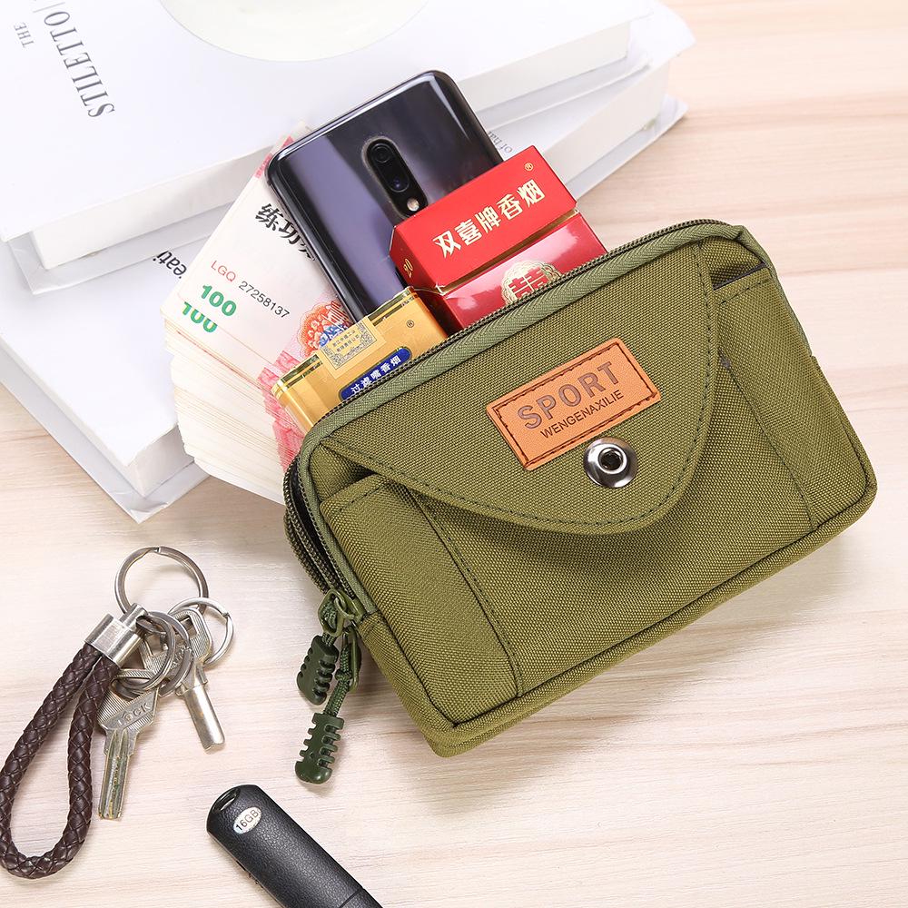 Men's Multifunctional Phone and Coin Waist Bag for Construction Site Work