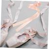 HANABASS Ballet Pointe Shoes Ribbon Set of 2 Satin 94"