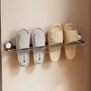 Punch Free Bathroom Storage Rack Carbon Steel Towel Shelf New Towel Holder  Washroom