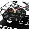 Baseball Custom Wall Clock Made of Real Vinyl Record Personalized Name Laser Cut Music Album Retro Wall Clock Boys Room Decor