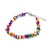 Pink Purple Agate Crystal Beaded Bracelet - Semi-Precious Gift for Female Students & Best Friends
