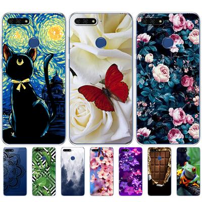 Pro Huawei Honor 7C 5,7 palcový kryt pouzdra Měkký silikonový TPU Roztomilý kryt Zadní ochranné pouzdro na telefon Pro Huawei honor 7c Aum-L41 tašky