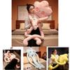 Stretchable Flower And Star Plush Pillow For Home And Bed