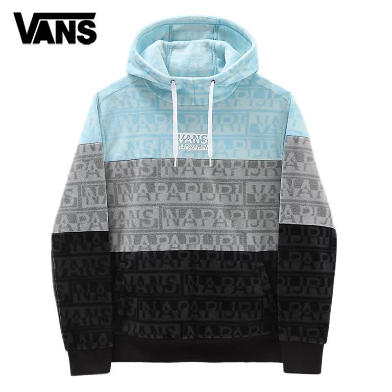 

Vans Women s Patchwork Hooded Sweatshirt M