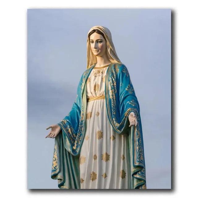Panna Maria z Guadalupe Mexiko Plátno Obrazy Plakáty a Tisky Nástěnné Umění Obrázek Pro Dekoraci Obývacího Pokoj