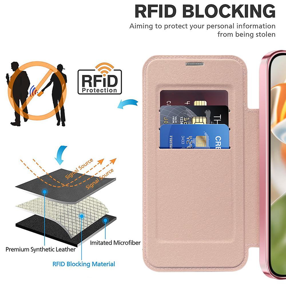 For Google Pixel 9 Case Compatible with MagSafe Rhombus PU Leather Phone Cover