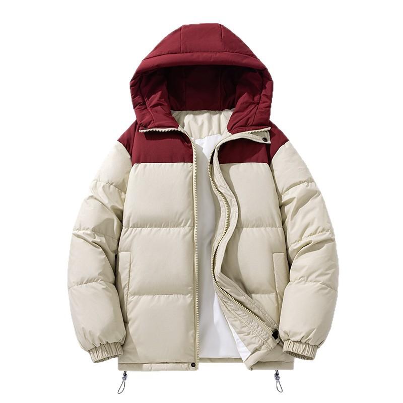 2025 Men's Daily Short Jacket Fleece-Lined WindproofWarm Thickened Coat