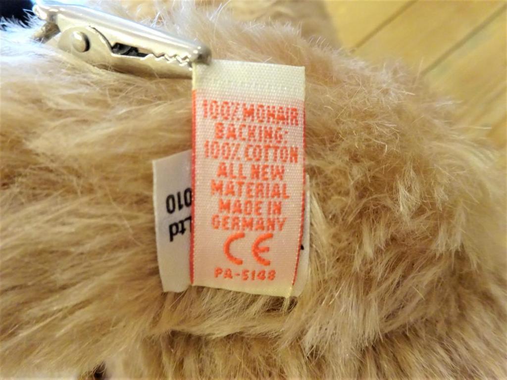 [USED] Limited Edition Herman Athens Olympic Games Commemorative Teddy Bear with Serial Number