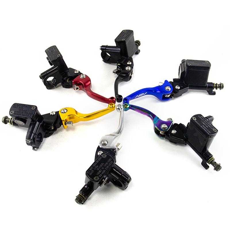 Motorcycle Hydraulic Cylinder Clutch Lever For CRF YZF XR CQR XR CQR KLX RMZ Brake Pump Handle Dirtbike CNC Vehicle Handlebars