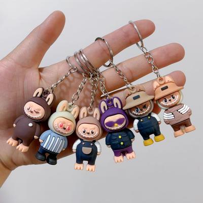 Cute Trendy Play Labu Bag Pendant Keychain Backpack Pendant Keychain Small Gift