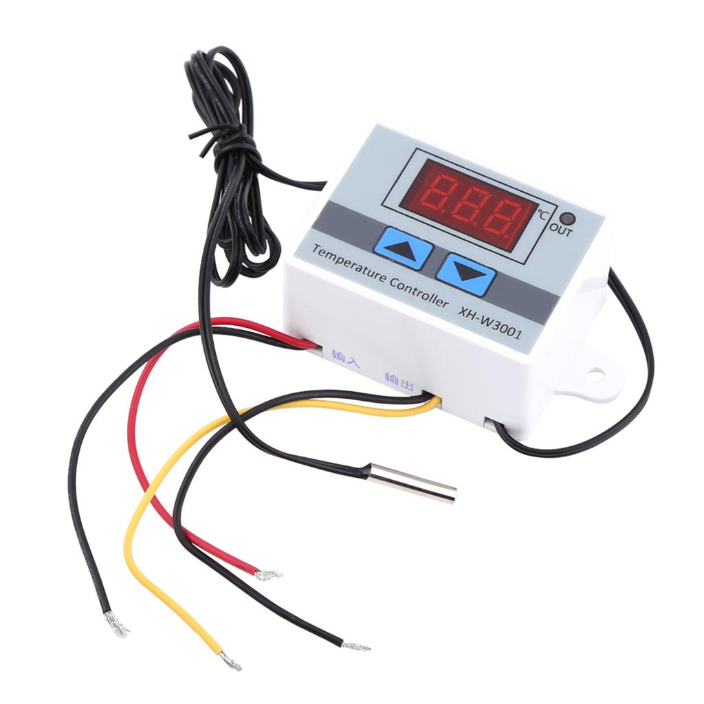 AC220V High Accuracy Digital Thermostat Control Temperature Controller Switch with Probe