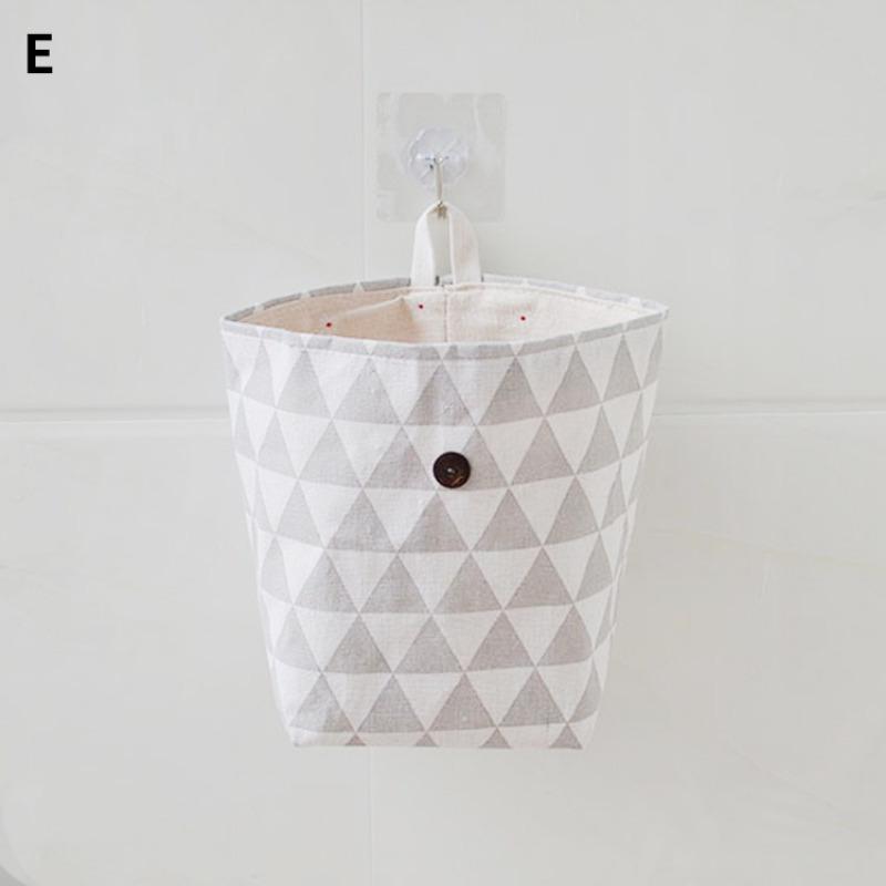 1PC Wall Hanging Storage Bags Organizer for Home Small Pocket Desktop Box Pockets for Bathroom Home Door Pendant Decor Supplies