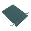 10pz Sacchetto Portaoggetti Pieghevole Impermeabile Lavabile Affidabile Durevole Design con Coulisse Sacchetto per Scuola Viaggio Verde Nerastro