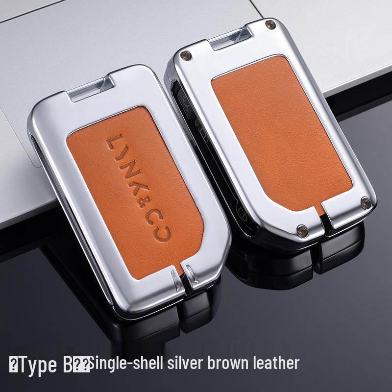Lynk&Co 03/03+ Key Case for 01PHEV/05/06 High-End Versions - Protective Car Key Shell Modification