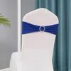 Chair Sashes Bows Wedding Lycra Chair Spandex Bands Stretch With Buckle For Chair Covers Decoration Party Dinner Banquet