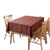 Famous Bohemian Bronzing Striped Polyester Cotton Fringed Tablecloth Coffee Table Tablecloth Table Cloth Cover Towel