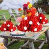 Paper Mushrooms Honeycomb Centerpieces Hanging Party Supplies for Birthday Baby Shower Party Garden Decorations