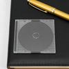 20 Stück 8 cm Mini-CD-Jewel-Case Klarer Kunststoff-Disc-Halter für 3-Zoll-CDs DVDs 80 mm Daten Musiksammlung Tragbar Kratzfest