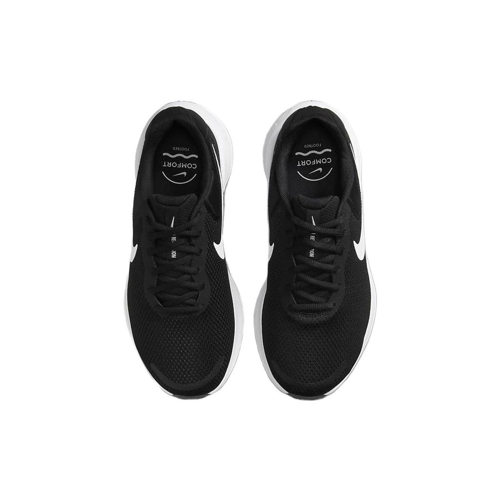 New Nike Revolution 7 Wide 'Black White' Women's FZ6829-001