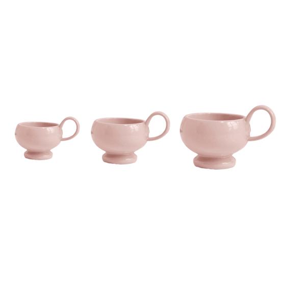 3Pcs/Set Miniature Coffee Cups, Glossy Alloy Cup Miniatures, 1:12 Scale Tiny Tea Cups for Doll Mansion Accessories DIY Crafts