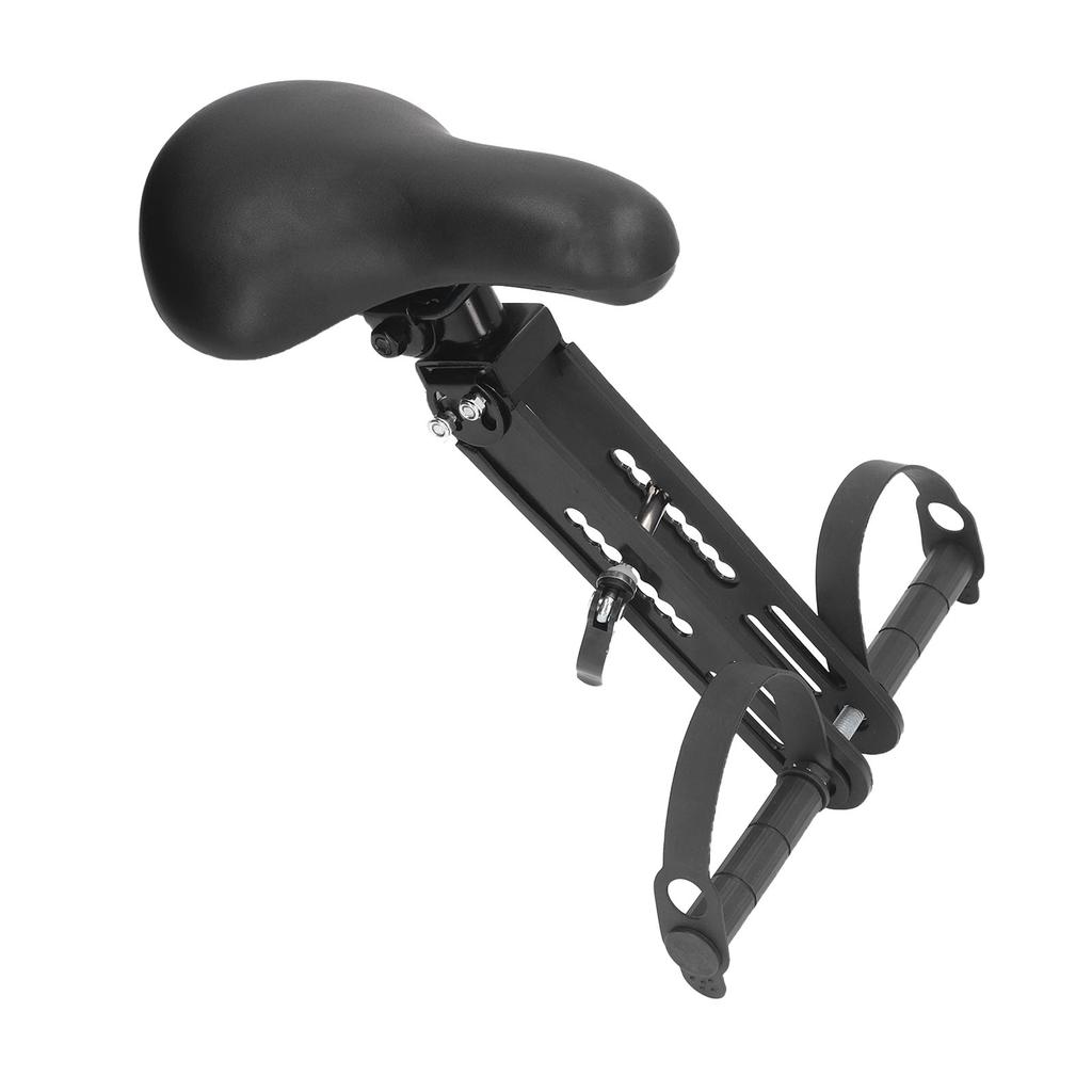 Front Mounted Kids Bike Seat Sturdy Iron Child Bicycle Seat with Handlebar Attachment Bike Seat