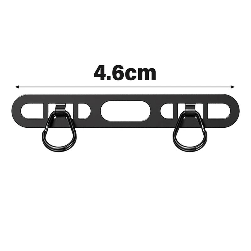 New Ultra Thin Metal Phone Lanyard Gasket Patch Stainless Steel Sturdy Hanging Cord Clips Cellphone Safety Connecter Accessories