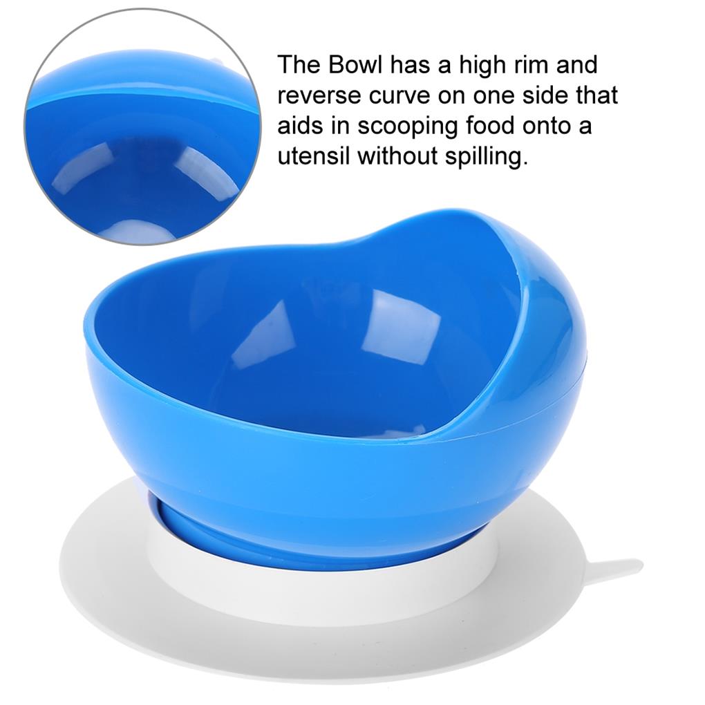 Anti-slip Bowl Anti-scald Tray Elderly Accessories Fine Workmanship Compact Size Disabled Dining Supplies Suction Mug