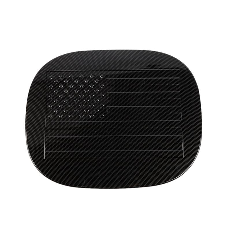 Fuel Tank Cover Trim ABS Fuel Cap Trim For Chevy Suburban - Tahoe GMC Yukon - Accessories - ABS Carbon Fiber Carbon Fiber