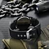 Men Quartz Watch Accurate Soft Wristband Nylon Braided Luminous Sports Wrist Watch for Daily Wear